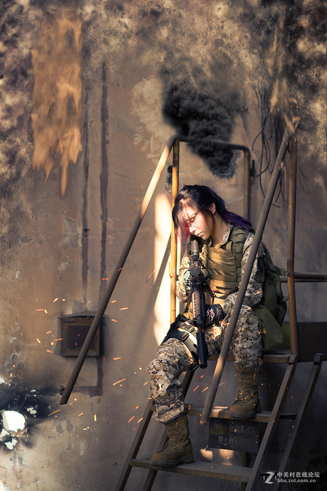 ~~~战争环境人像~~~《THE STORM》~~~MODEL:CICI~~~