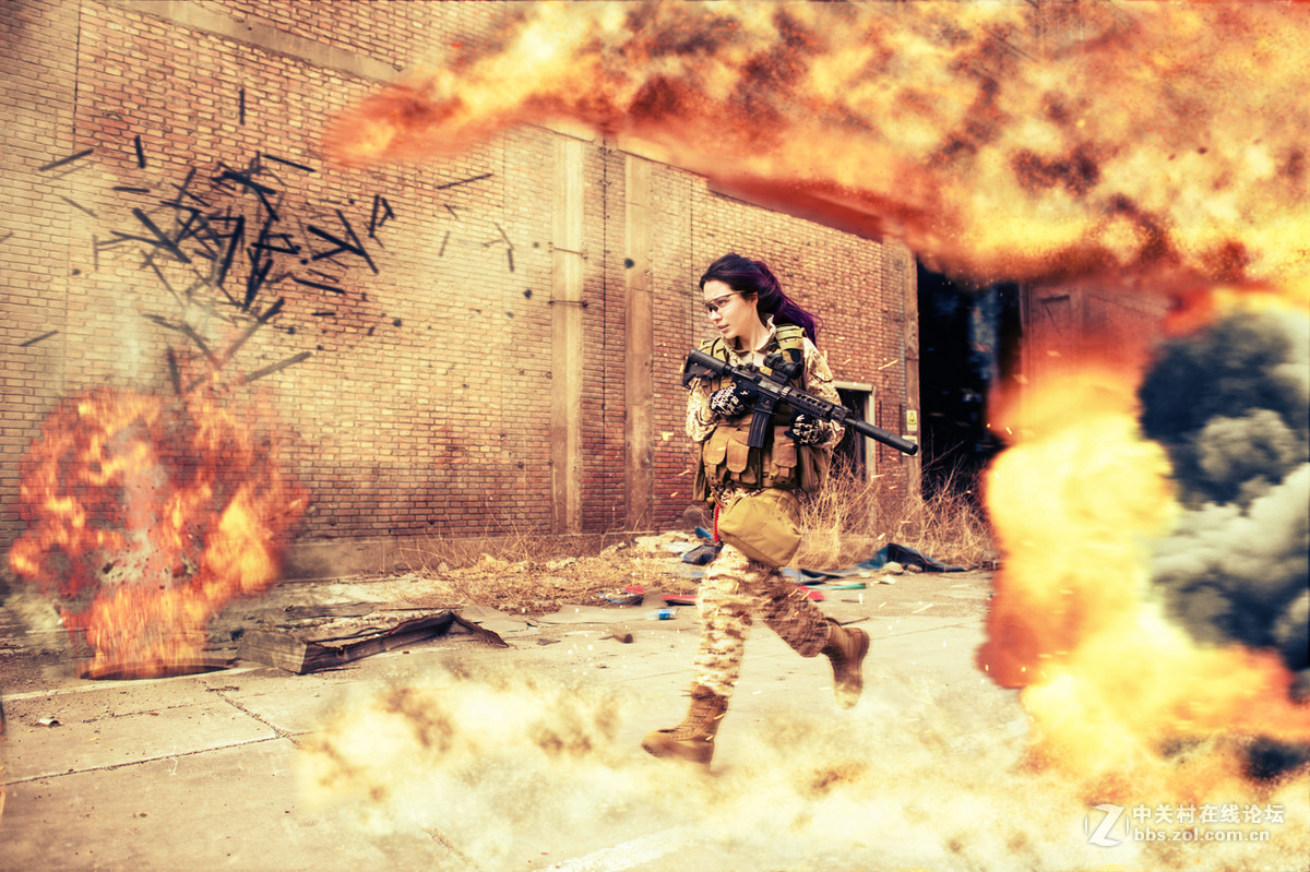 ~~~战争环境人像~~~《THE STORM》~~~MODEL:CICI~~~
