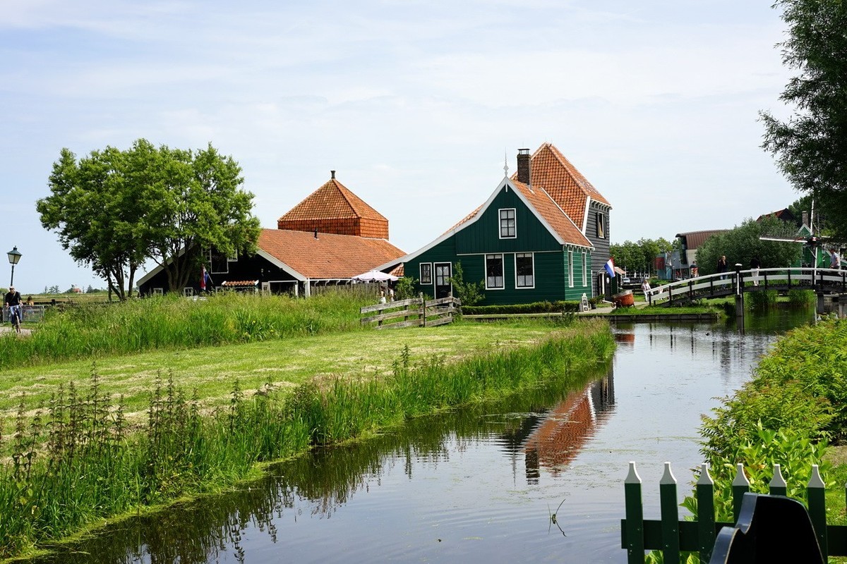 2019-06-03 amsterdam 桑斯安斯风车村中的人家