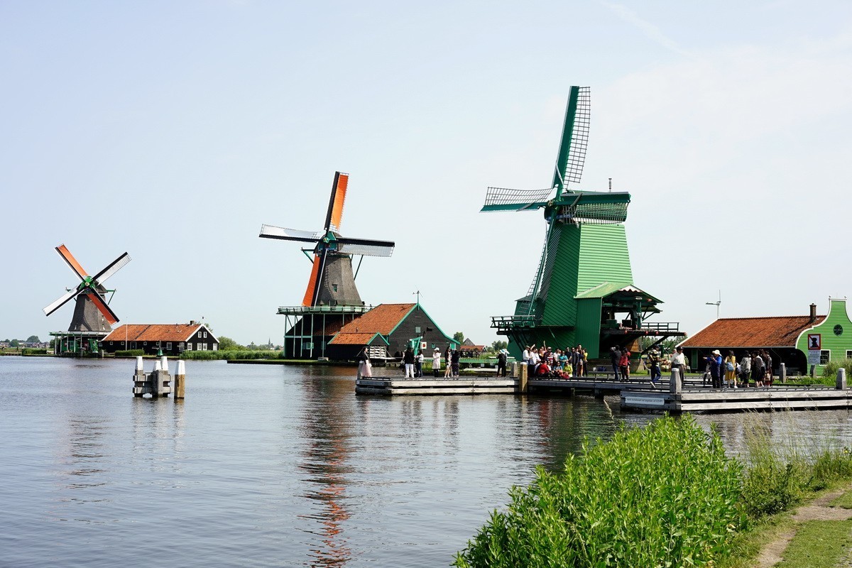 2019-06-03 amsterdam 桑斯安斯风车村中的人家