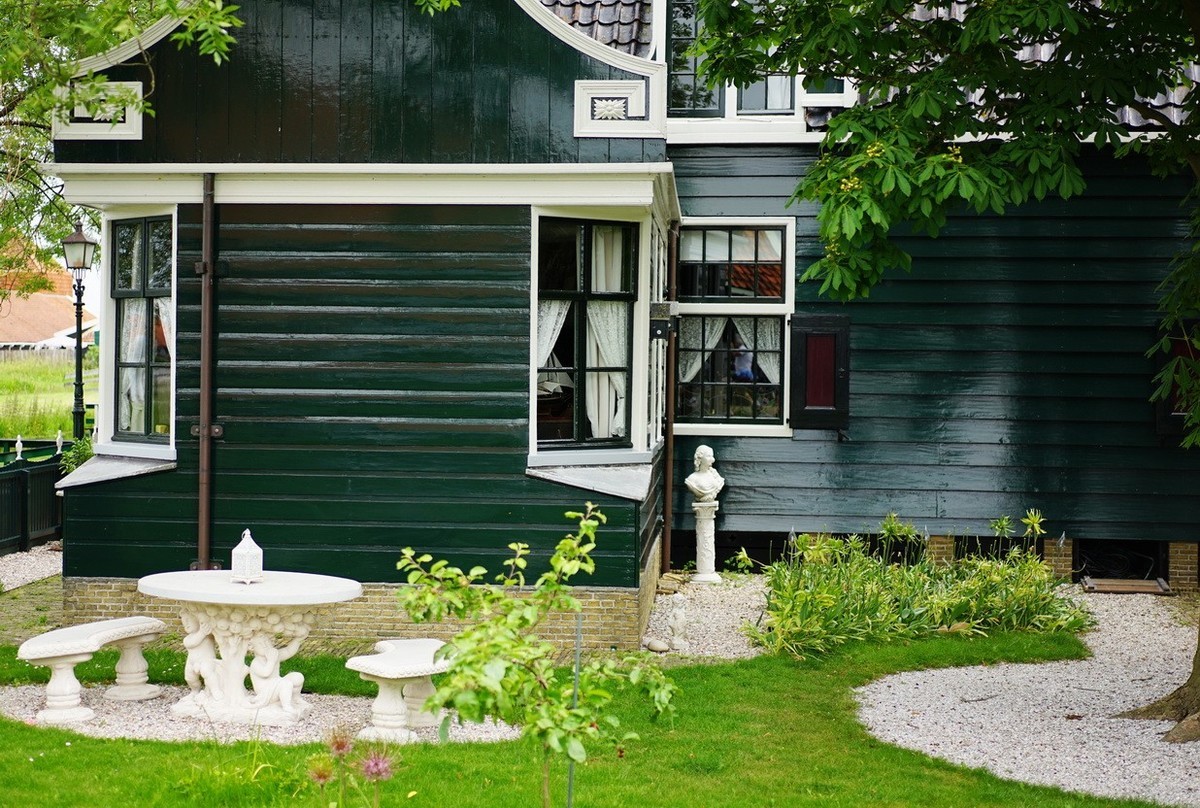 2019-06-03 amsterdam 桑斯安斯风车村中的人家