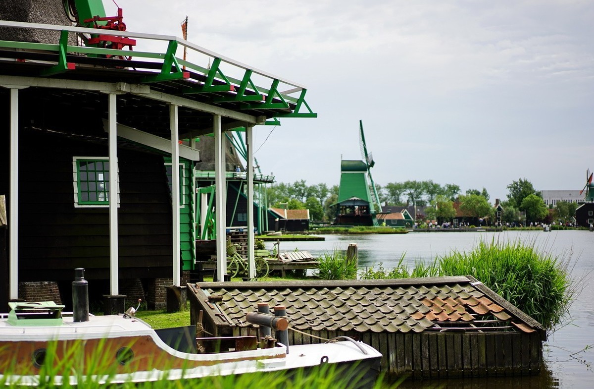 2019-06-03 amsterdam 桑斯安斯风车村中的人家