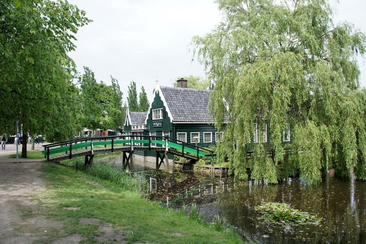 2019-06-03 amsterdam 桑斯安斯风车村中的人家