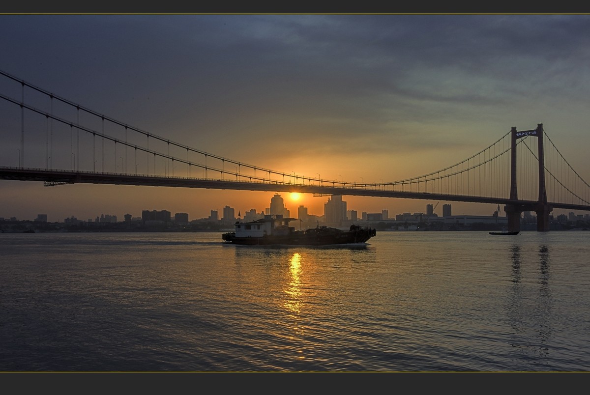 武汉长江第八桥鹦鹉洲长江大桥