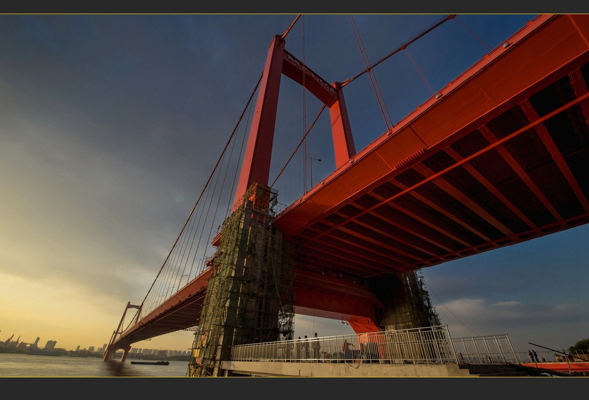 武汉长江第八桥鹦鹉洲长江大桥