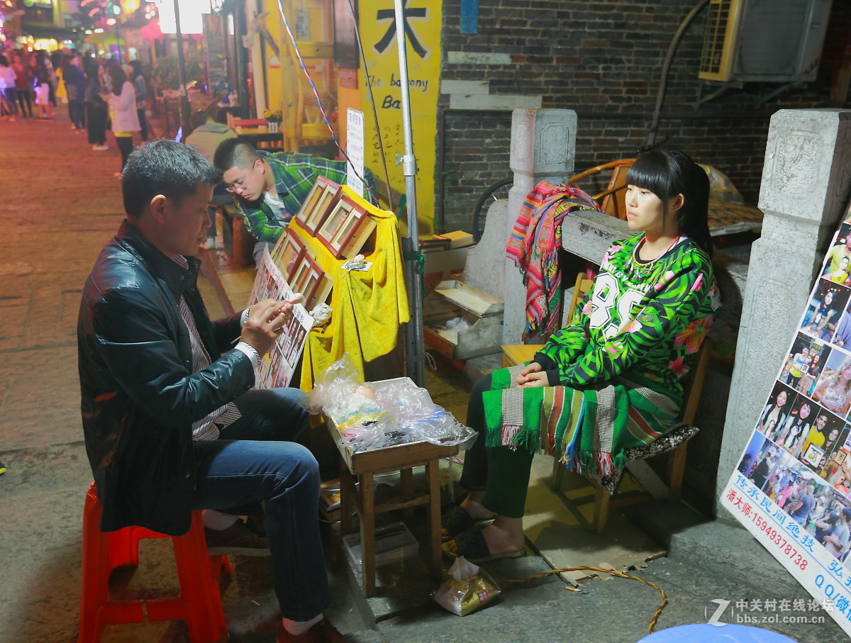 阳朔西街夜拍