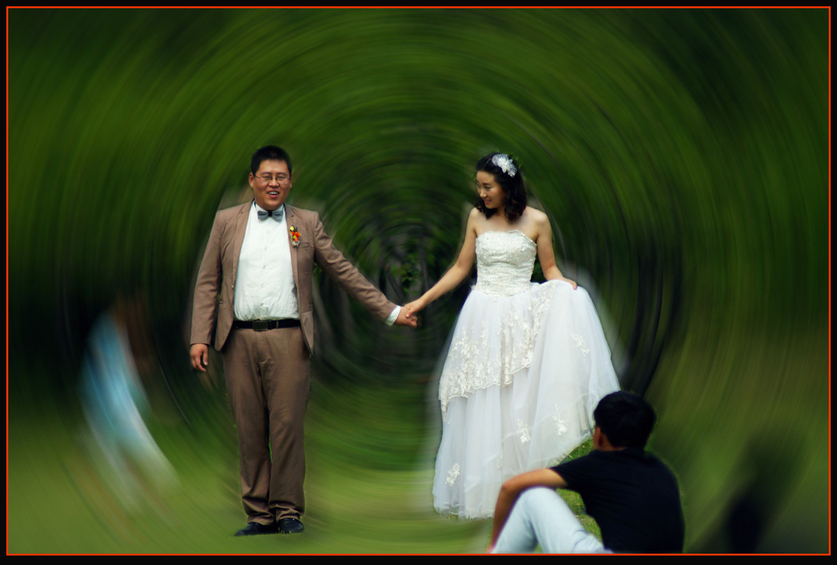 几片公园外拍人像