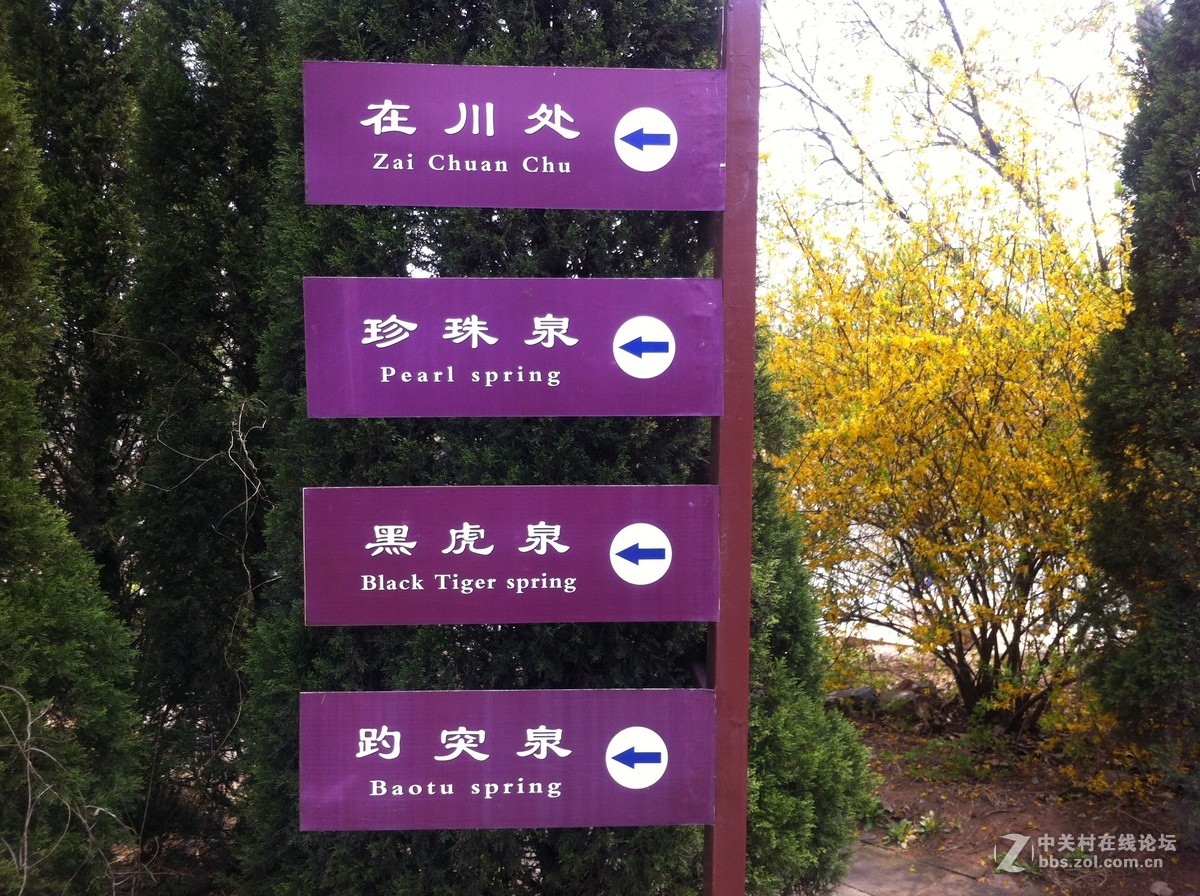山东泗水泉林公园2015年4月