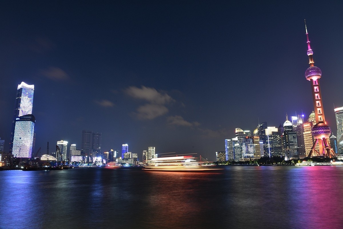 上海黄浦江畔标志性夜景-中关村在线摄影论坛