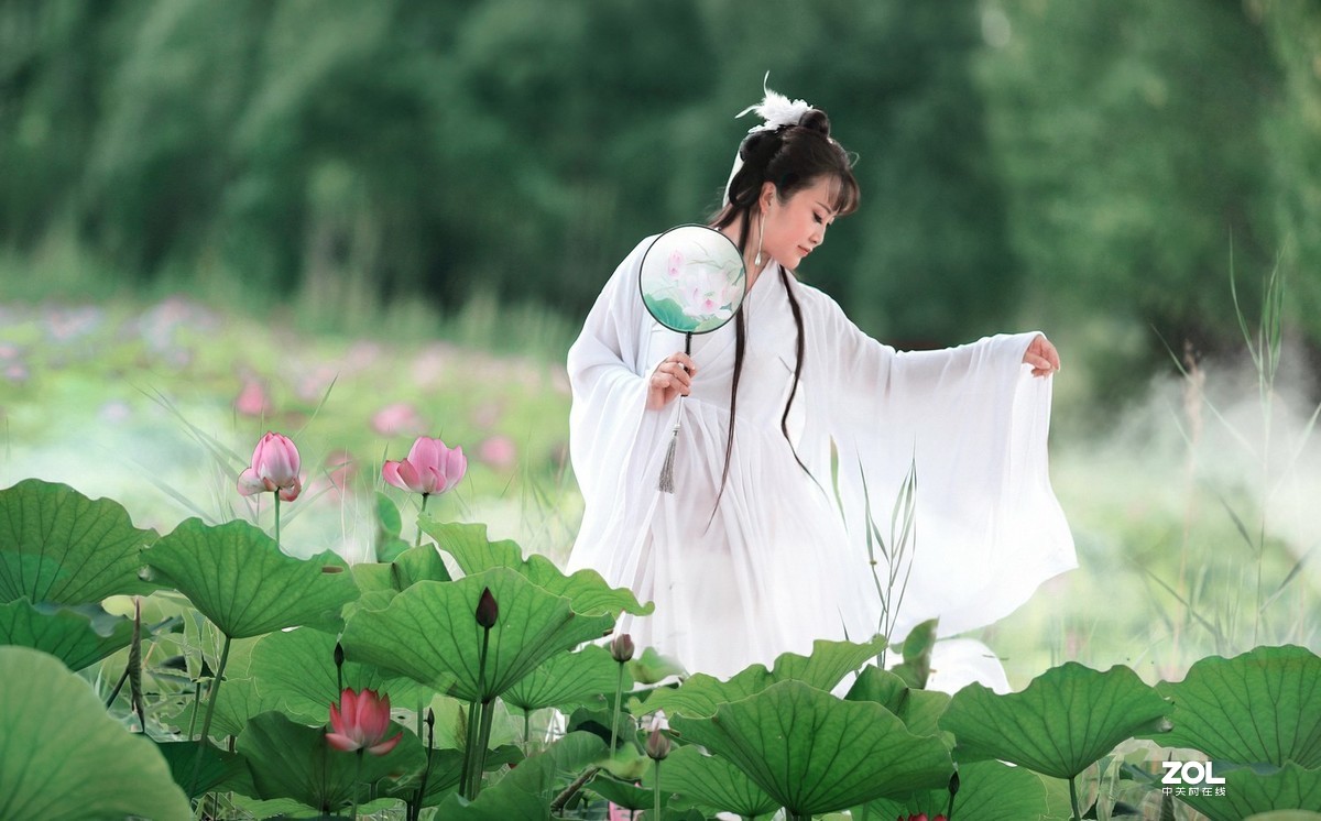 【莲动荷风】——大道无极人像摄影