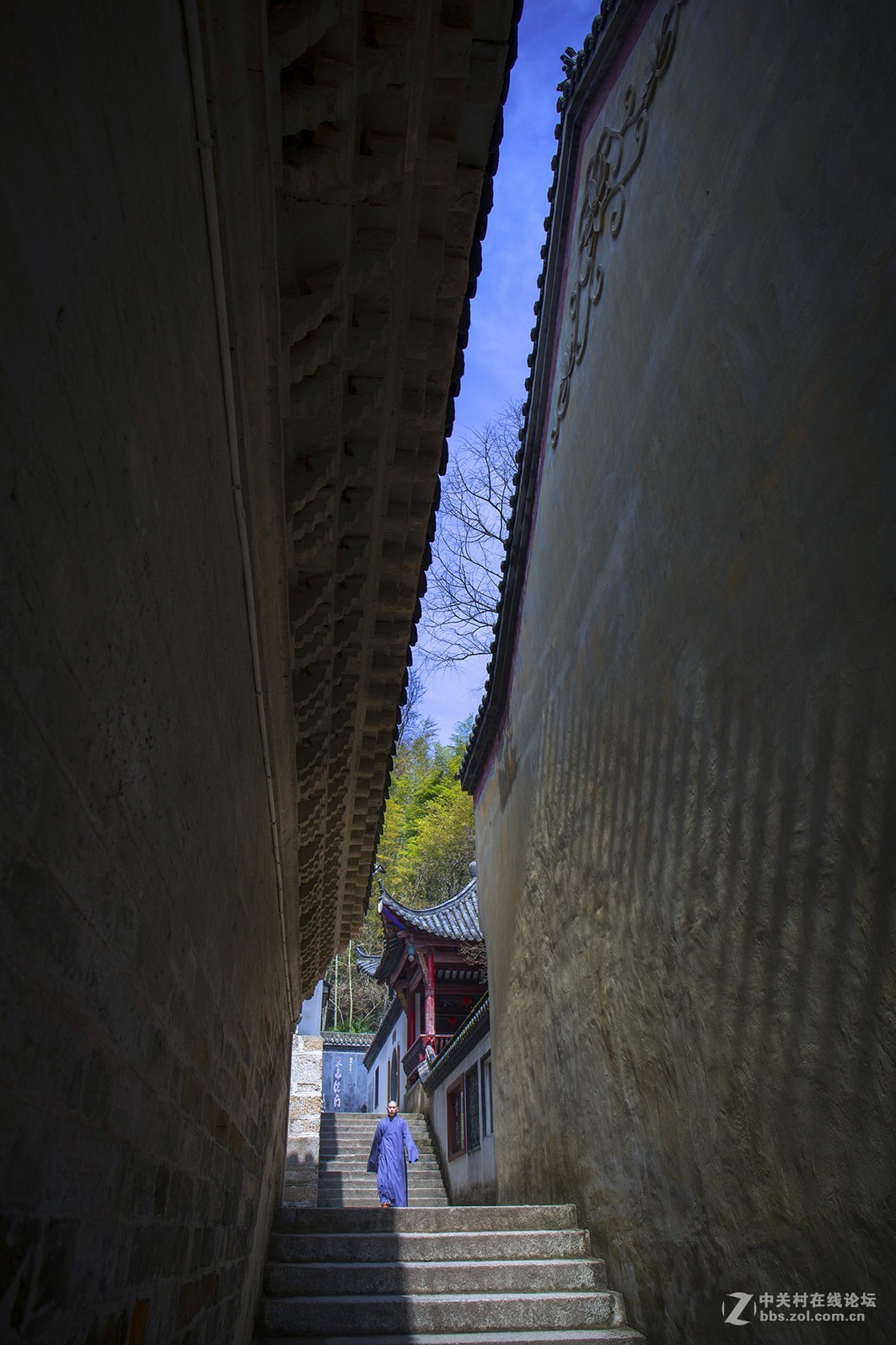 偷得半日寺中游