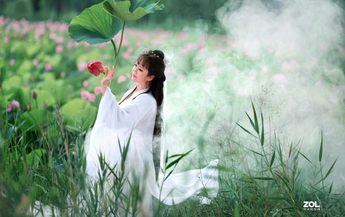 【莲动荷风】——大道无极人像摄影