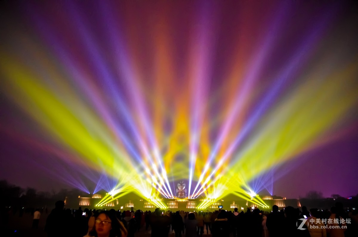 大明宫遗址灯光秀