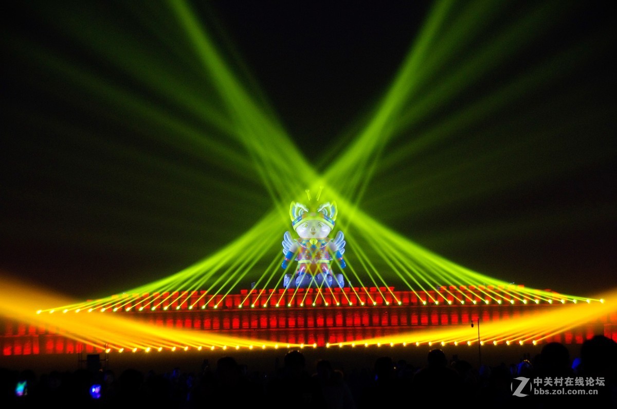 大明宫遗址灯光秀