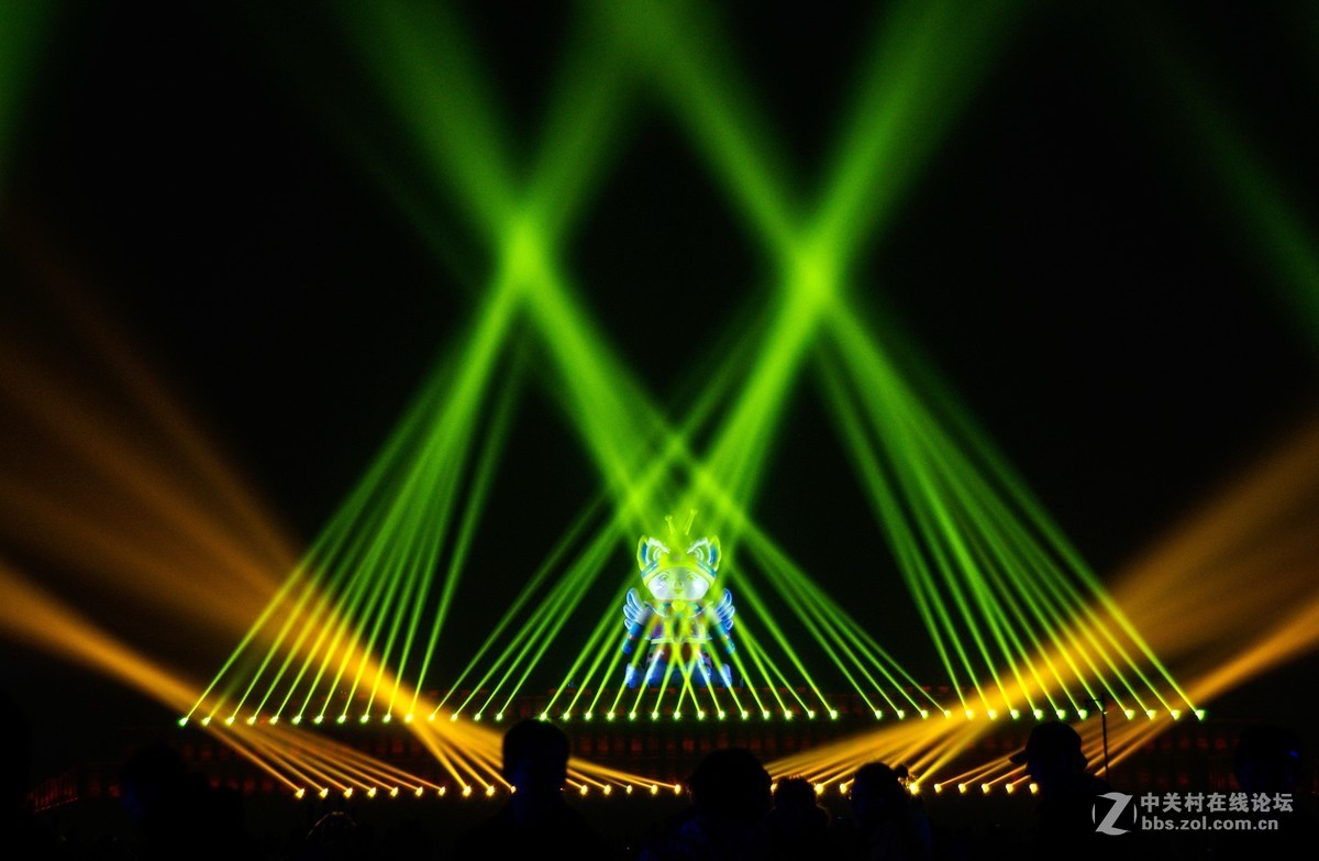 大明宫遗址灯光秀