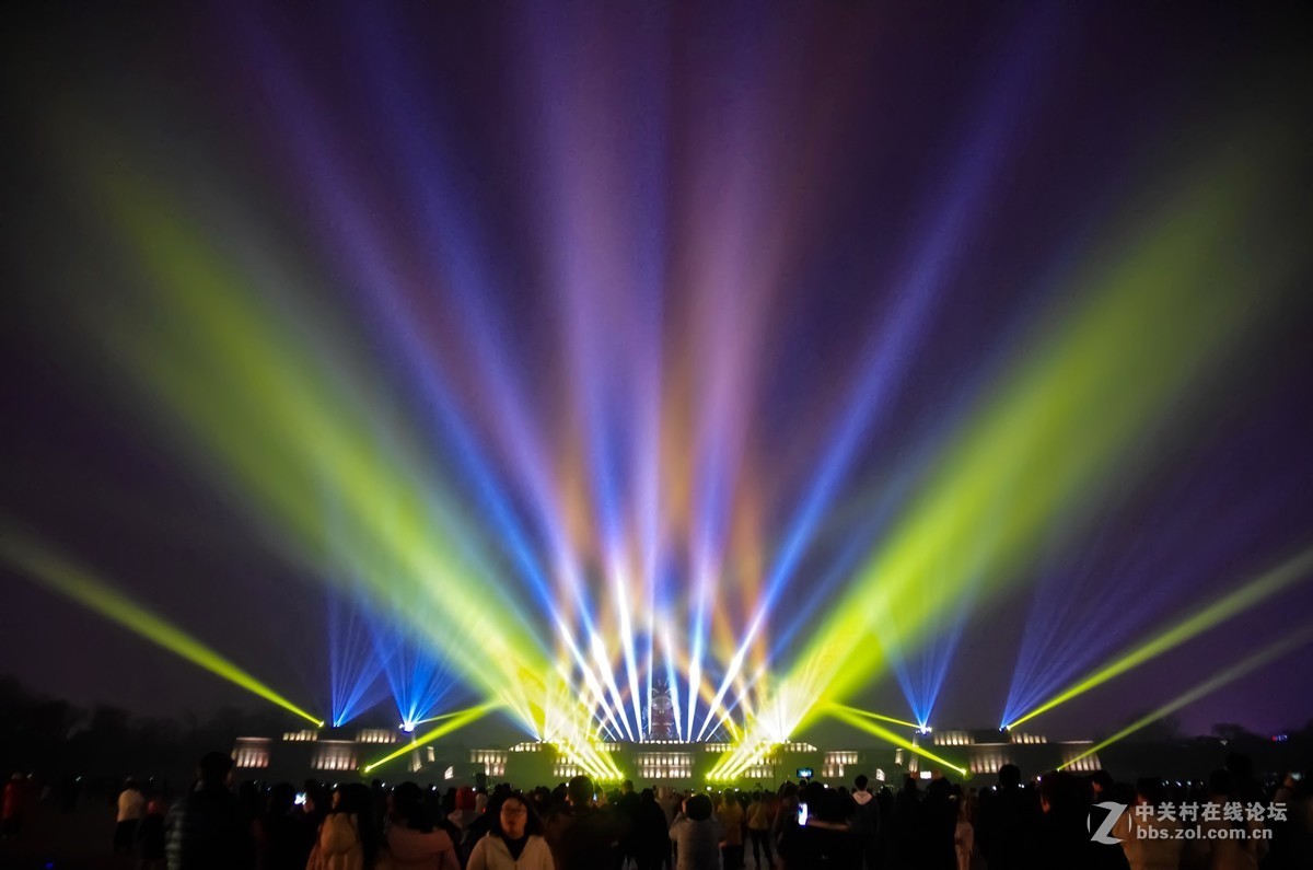 大明宫遗址灯光秀