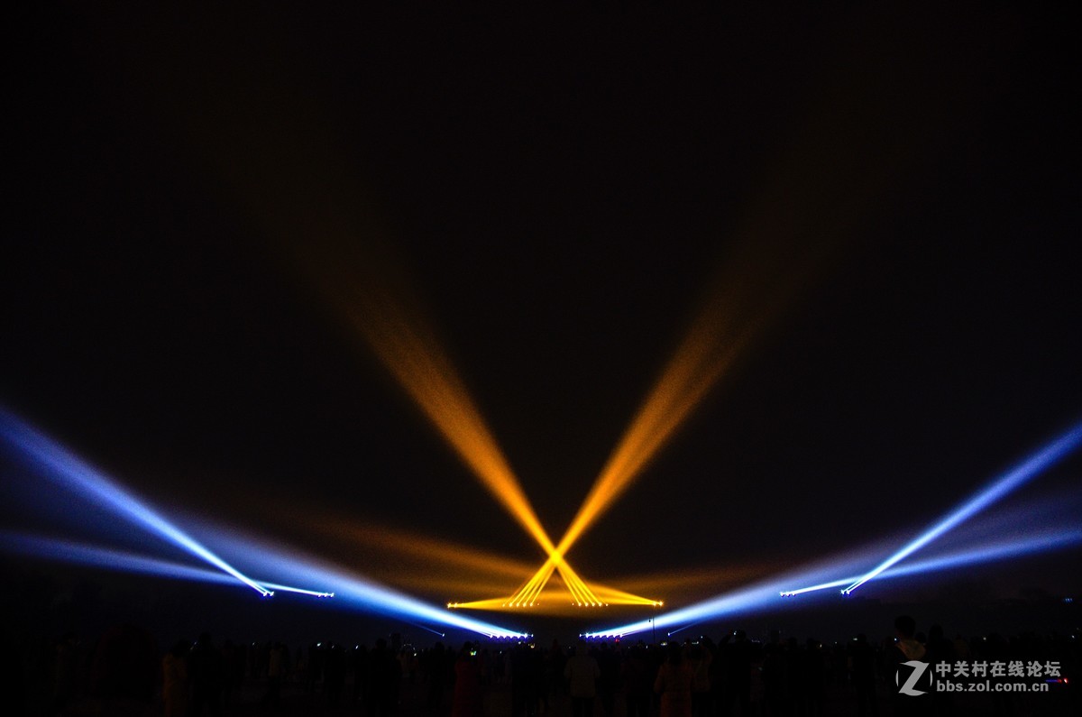 大明宫遗址灯光秀