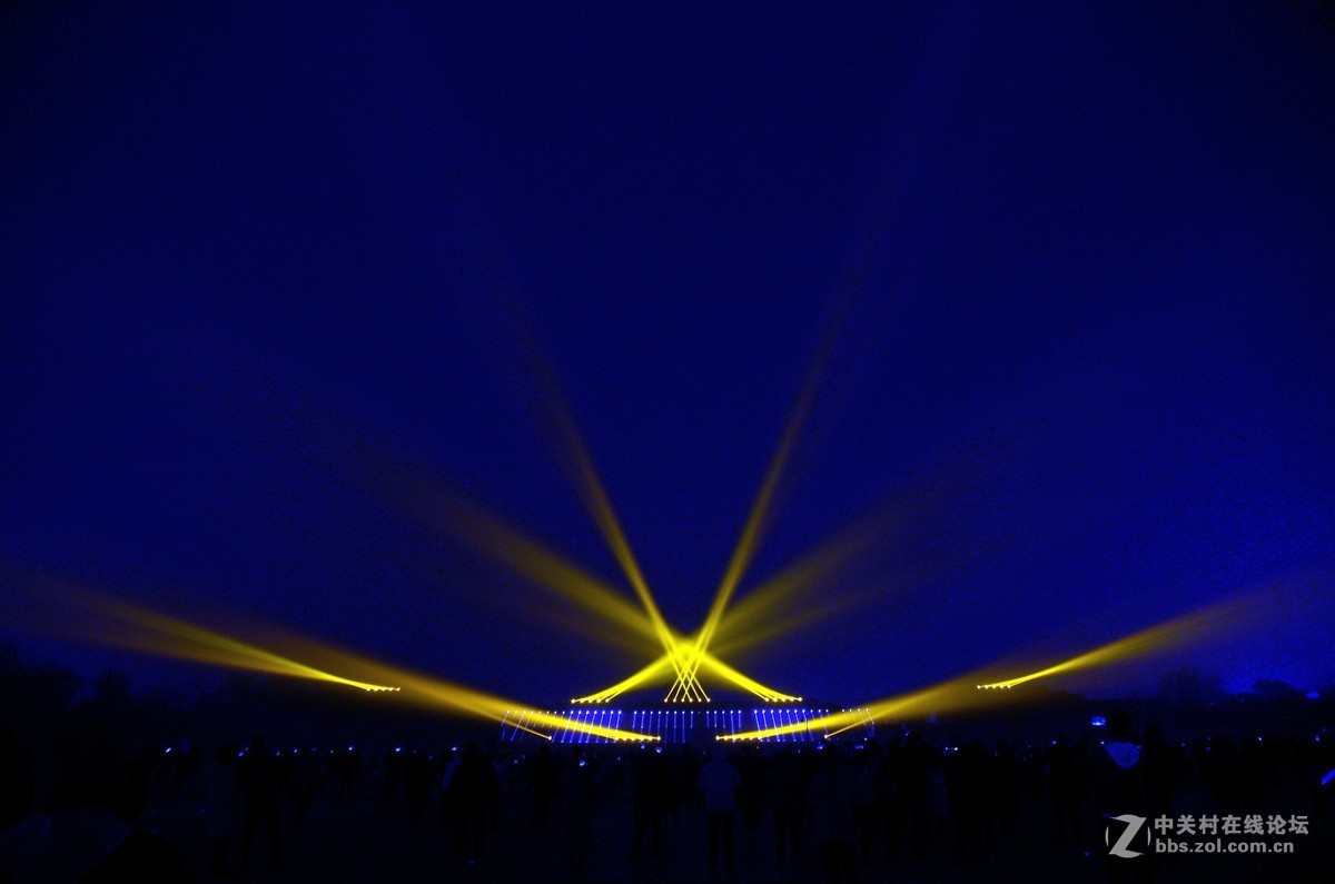 大明宫遗址灯光秀