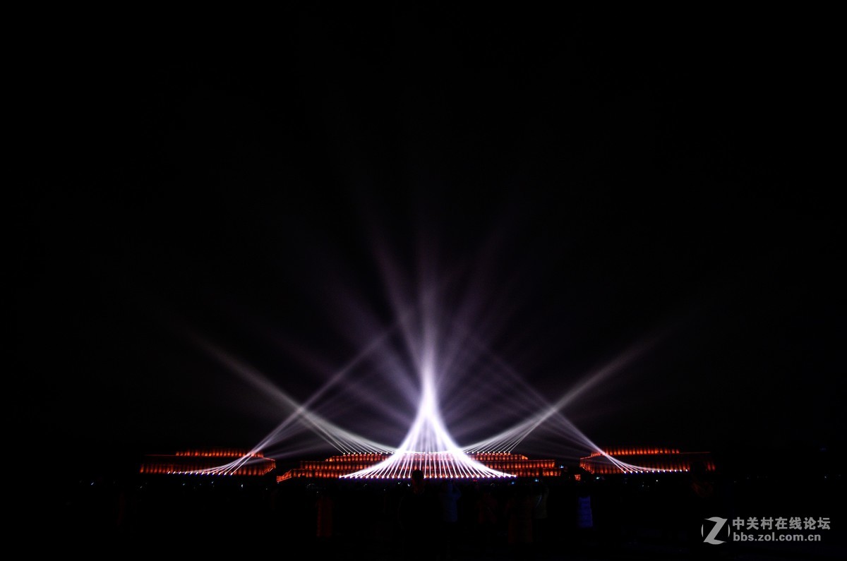 大明宫遗址灯光秀