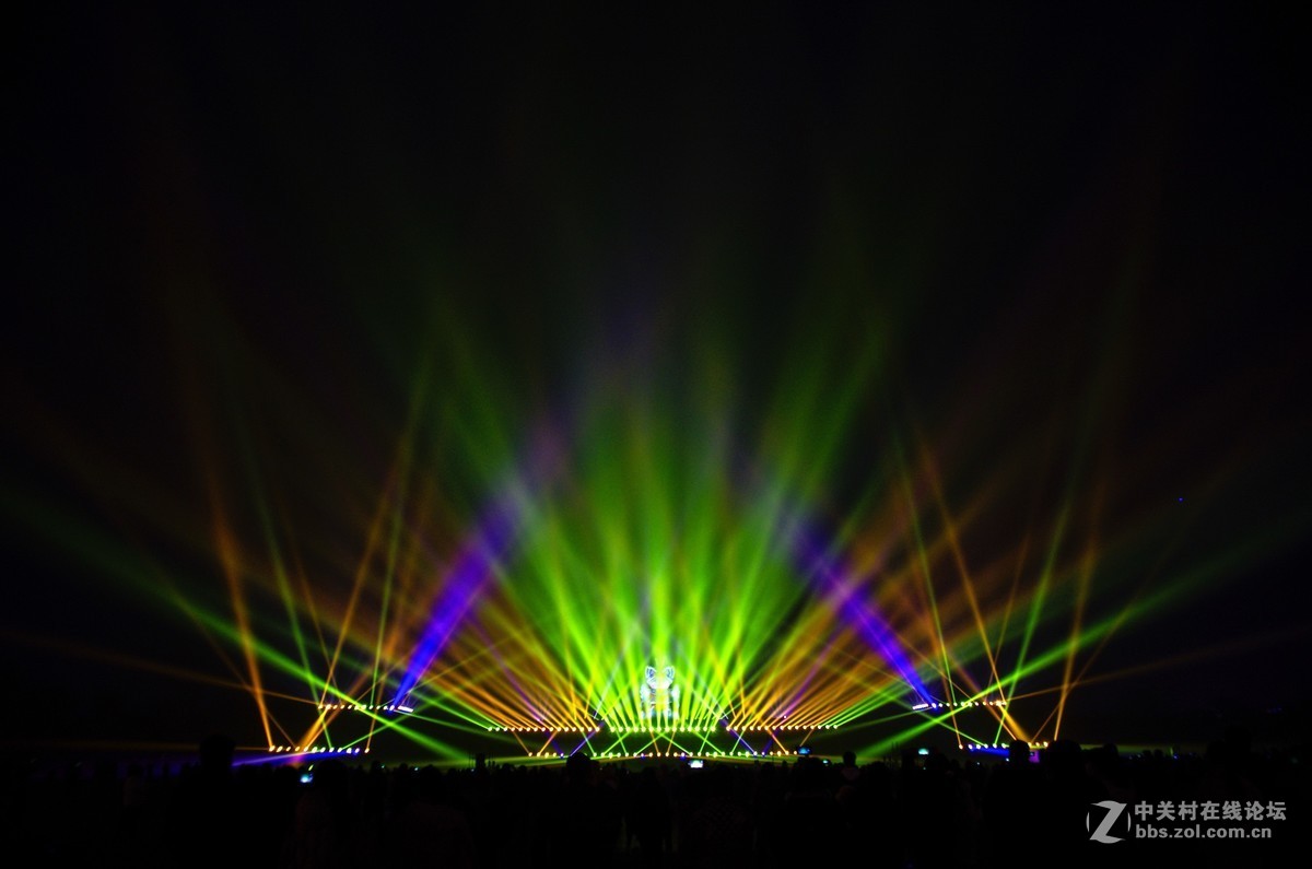 大明宫遗址灯光秀