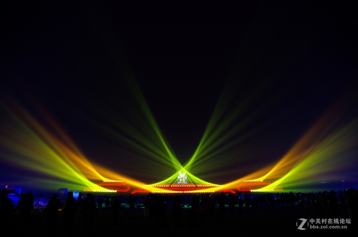 大明宫遗址灯光秀