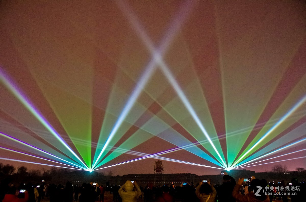 大明宫遗址灯光秀