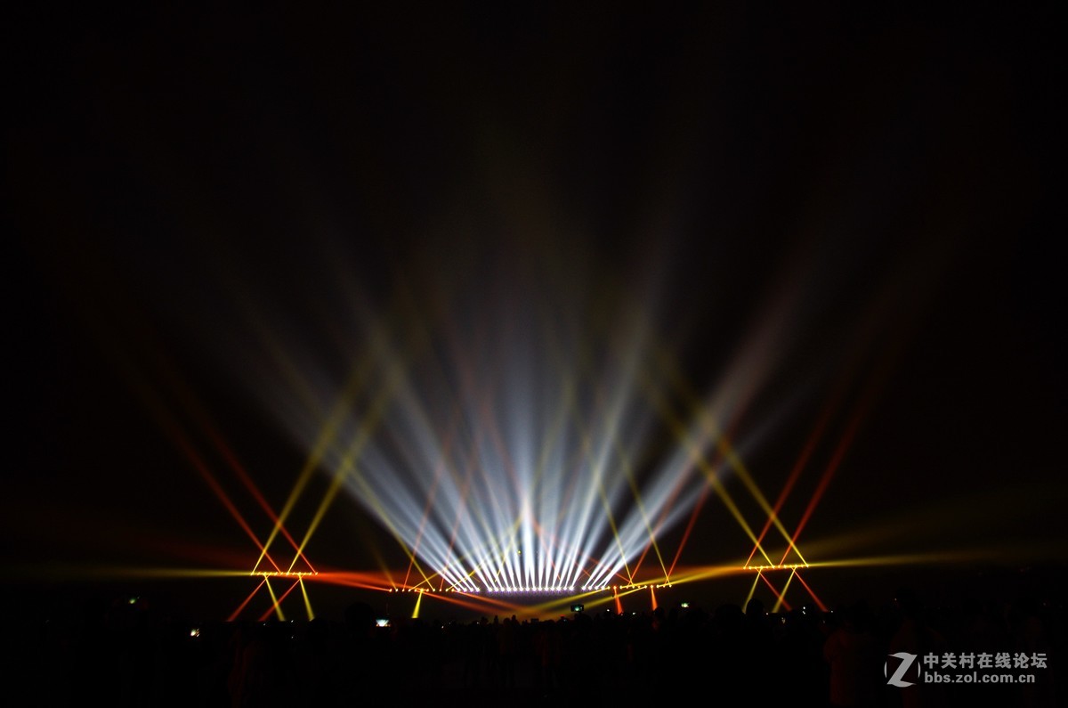 大明宫遗址灯光秀