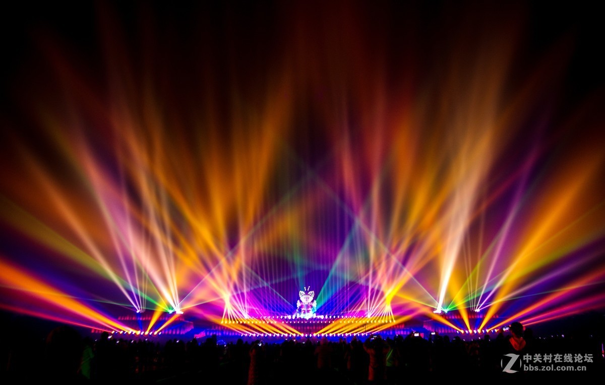 大明宫遗址灯光秀