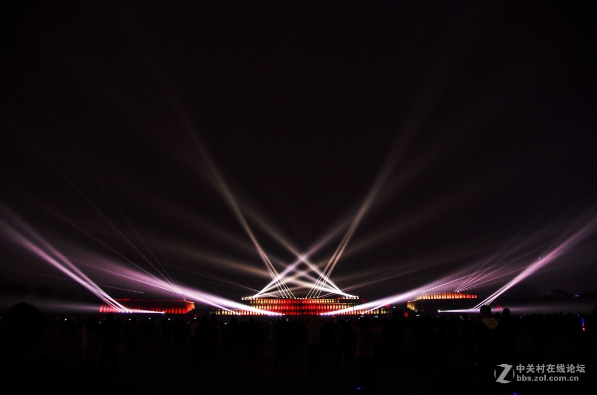 大明宫遗址灯光秀