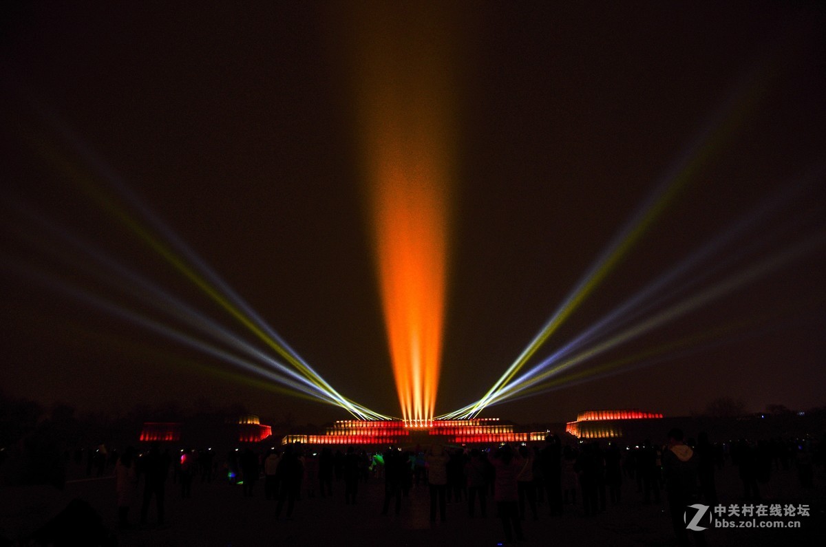 大明宫遗址灯光秀