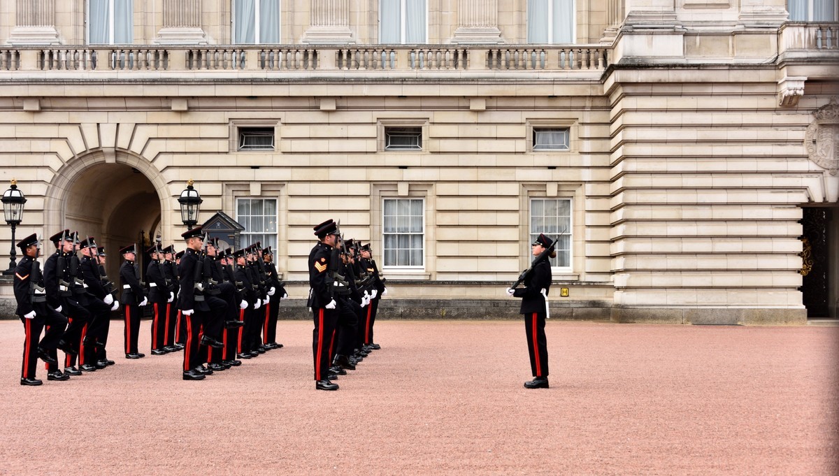 行摄英伦——白金汉宫皇家卫队换岗仪式