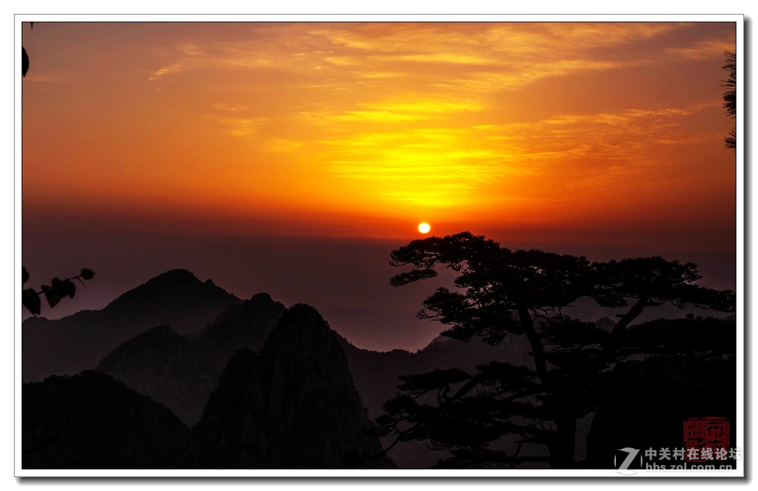 黄山风光--(布衣习作)
