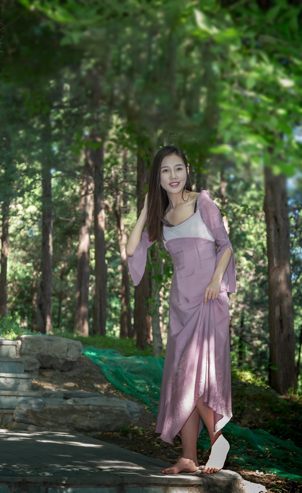 激萌夏日美人来袭夏日美丽女孩817陶然亭人像外拍