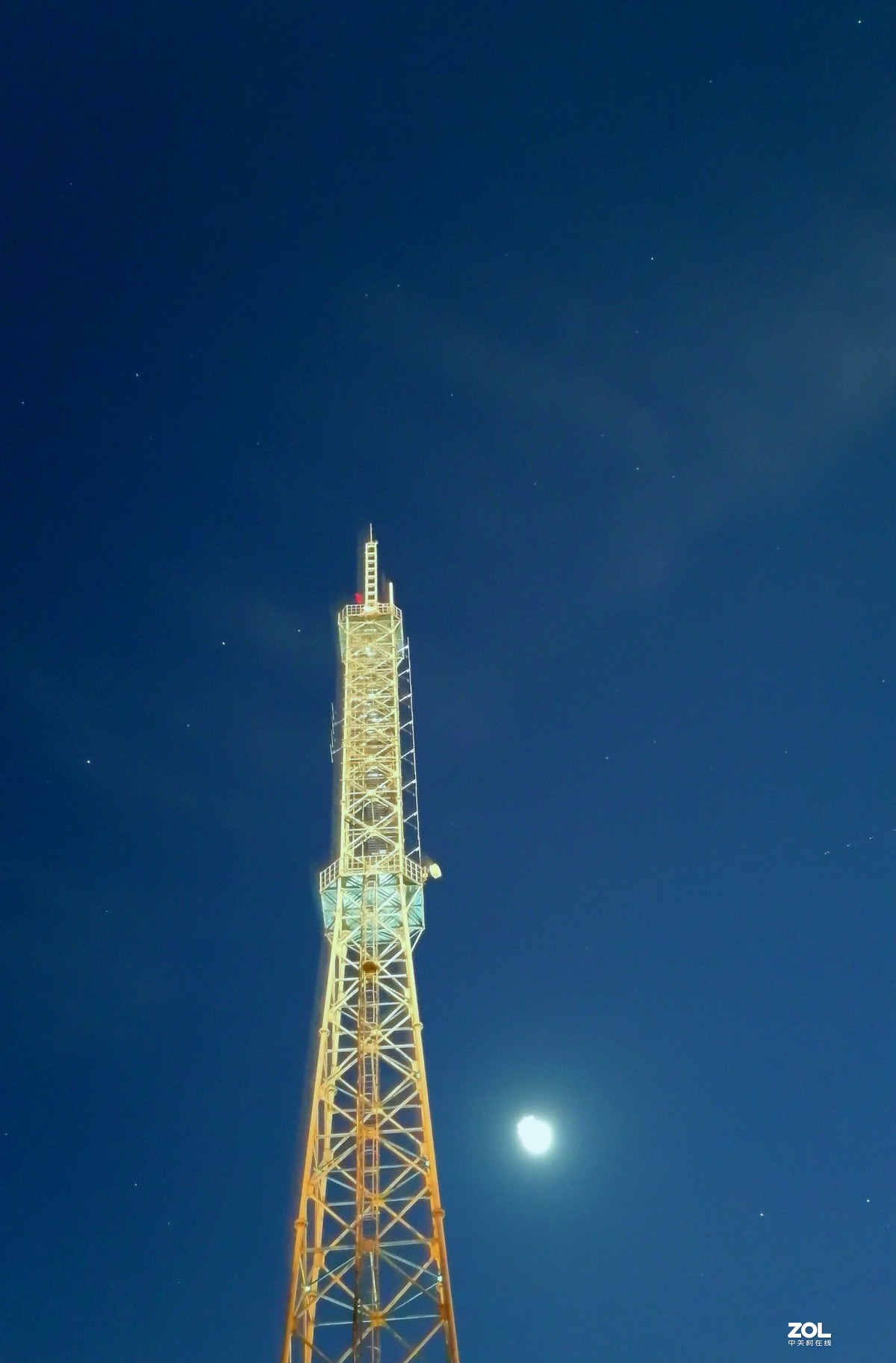 6400套机和华为拍星轨图片对比