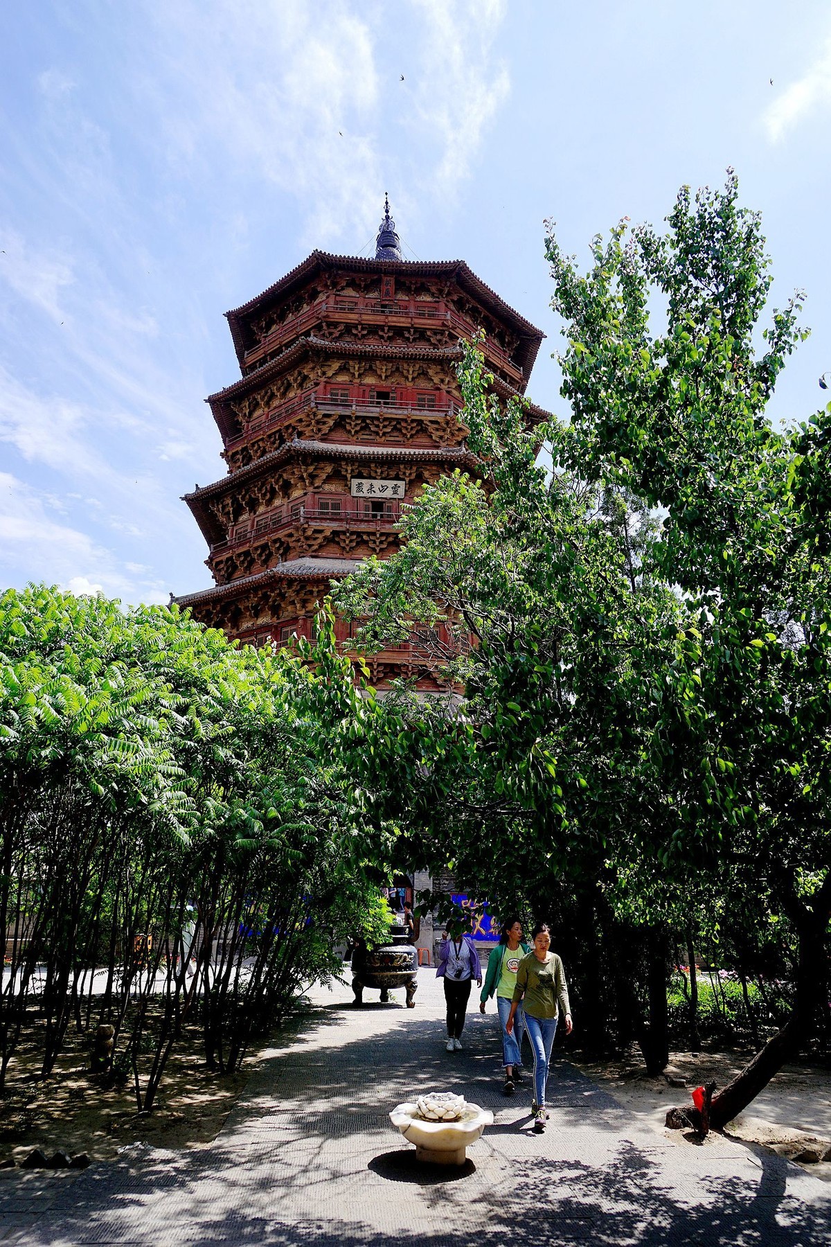 山西印象---应县佛宫寺释迦塔纪实！。。。。