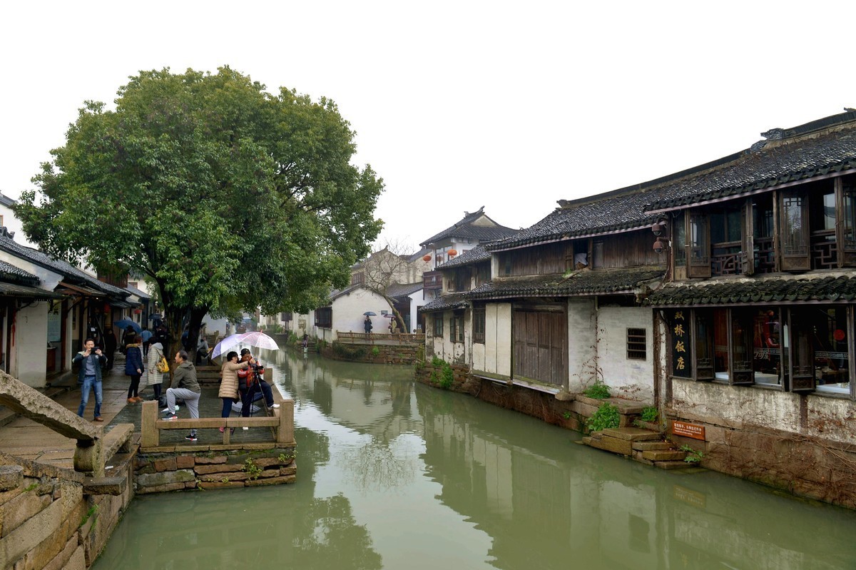 雨 中 的 古 镇 周 庄-中关村在线摄影论坛