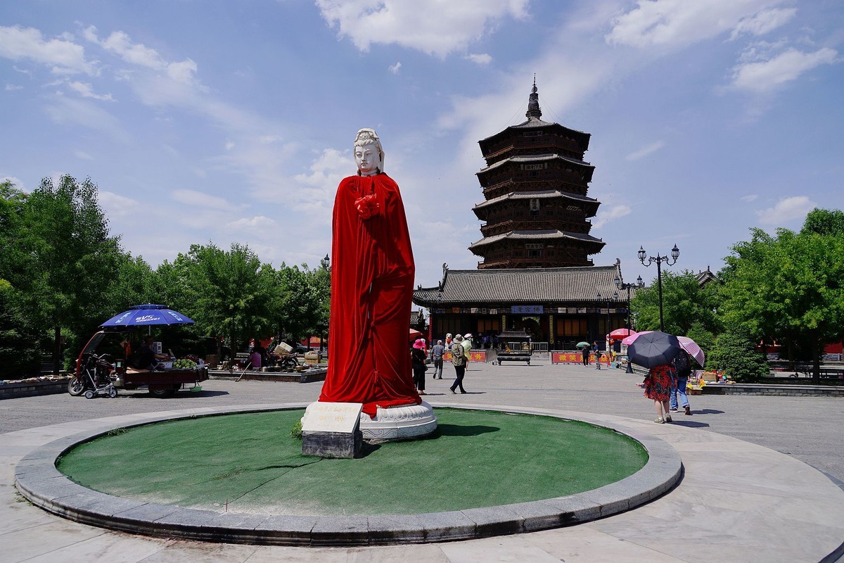 山西印象---应县佛宫寺释迦塔纪实！。。。。