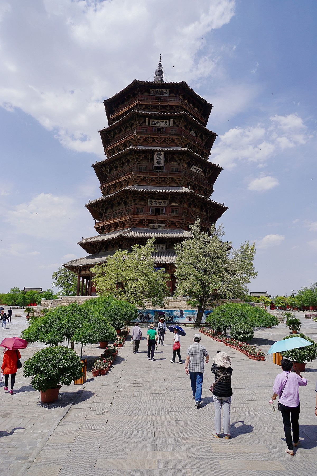 山西印象---应县佛宫寺释迦塔纪实！。。。。