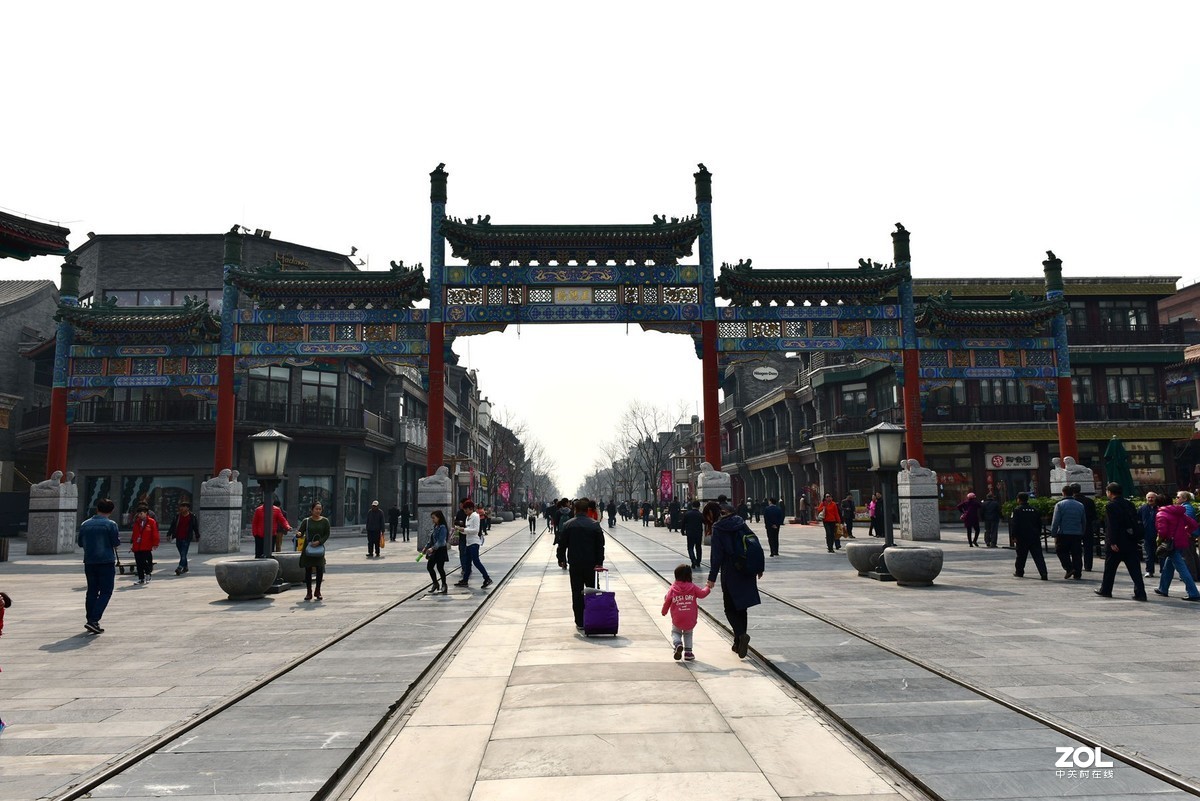 北京前门大街和大栅栏-中关村在线摄影论坛