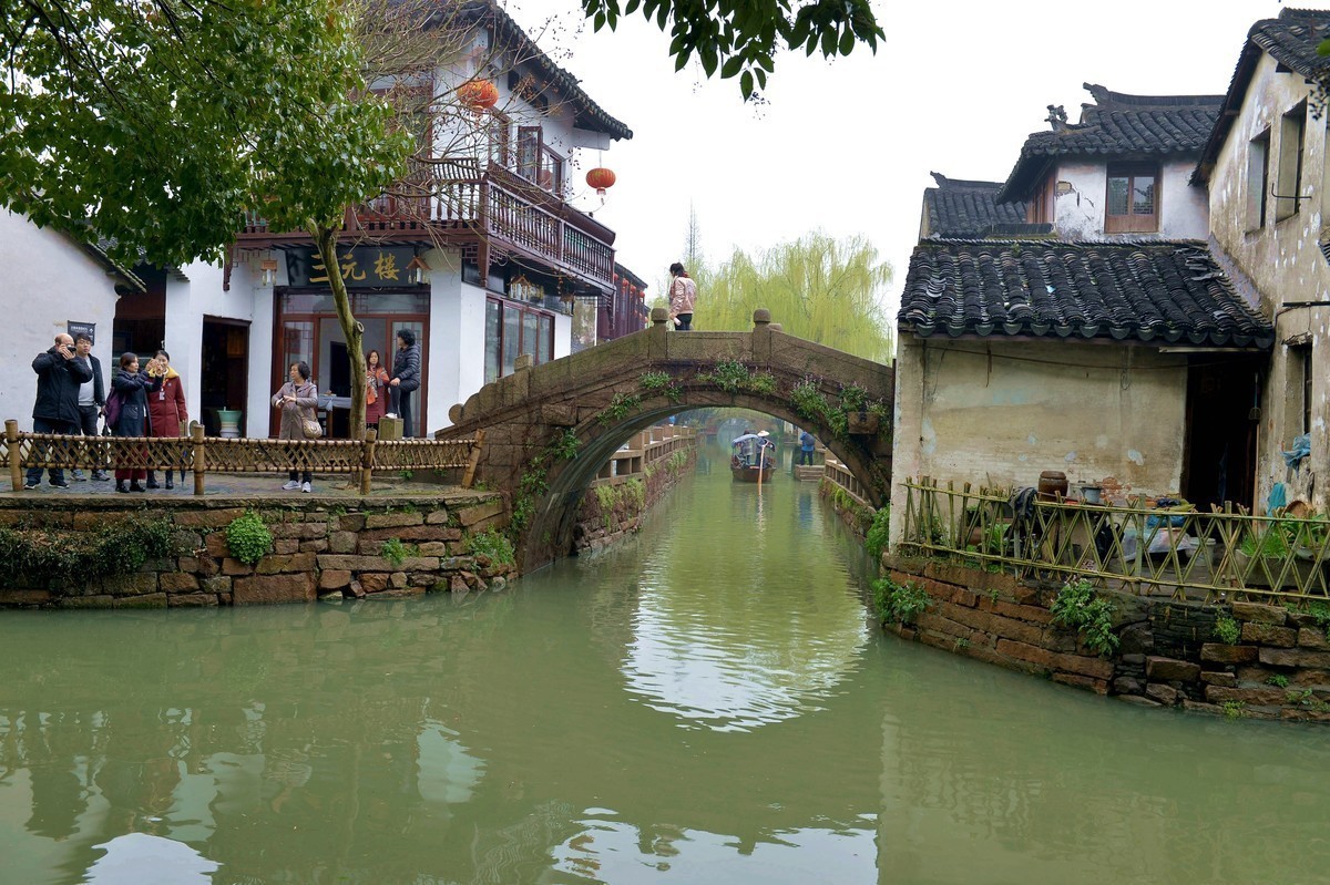 雨 中 的 古 镇 周 庄-中关村在线摄影论坛