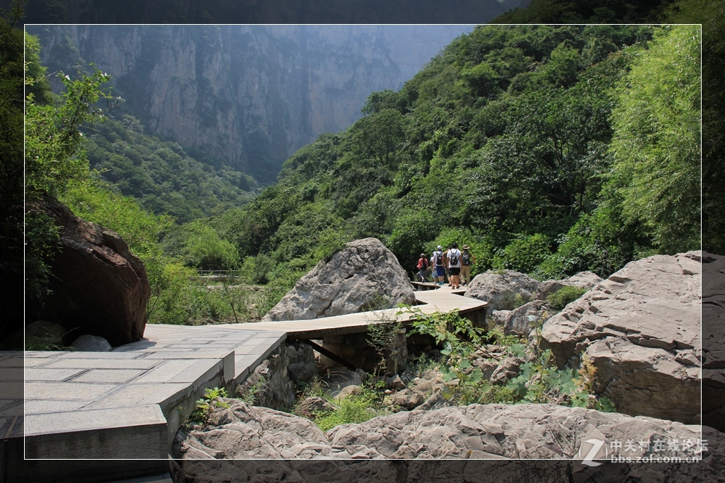 焦作云台山游记--泉瀑峡2