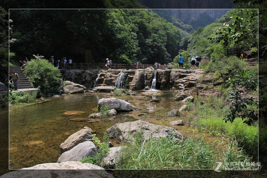 焦作云台山游记--泉瀑峡2