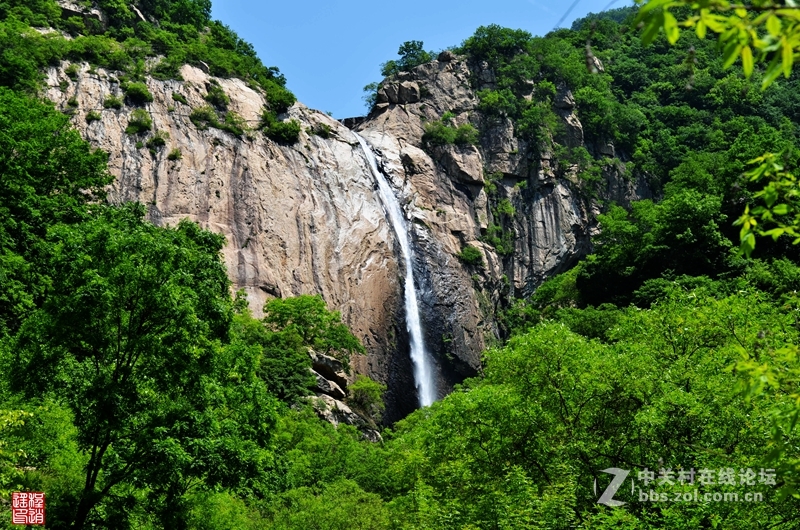 南召九龙瀑学拍