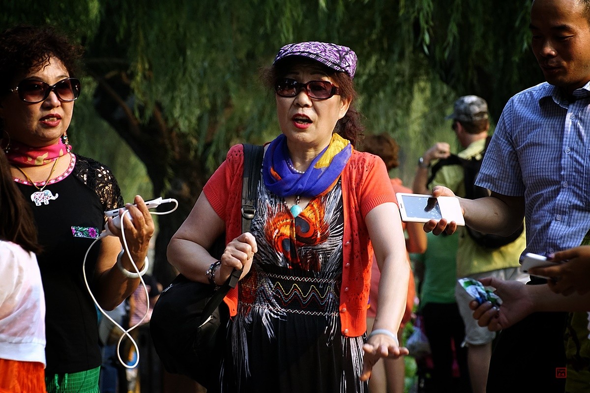 北京的老头儿、老太太