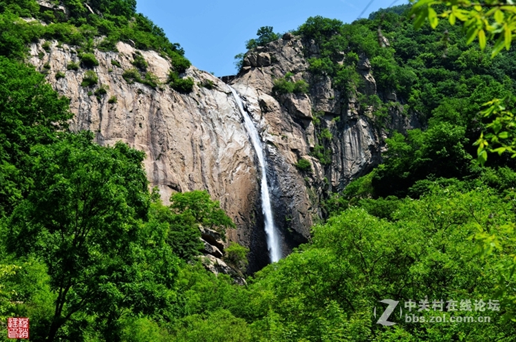 南召九龙瀑学拍