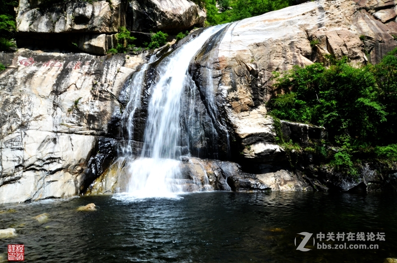 南召九龙瀑学拍
