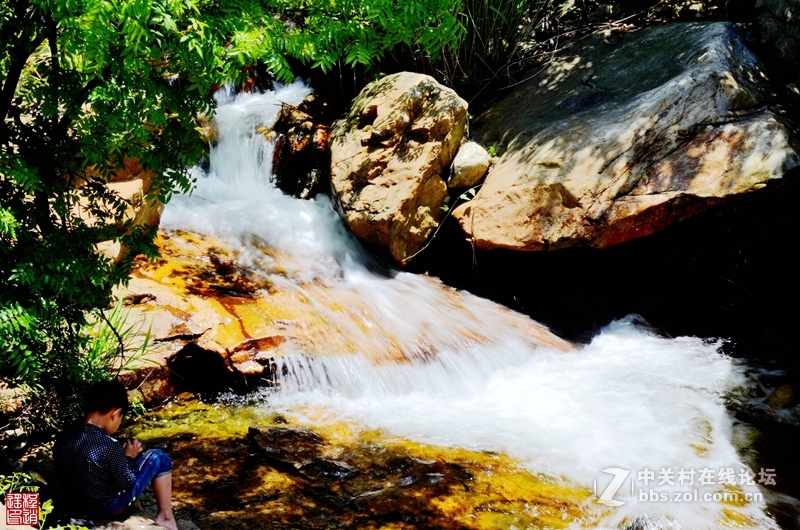 南召九龙瀑学拍