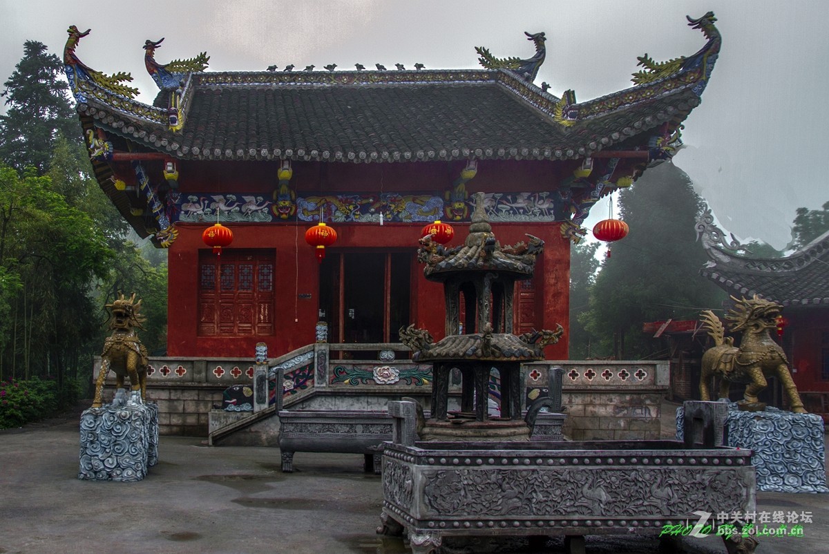 天柱县金凤山寺庙图片