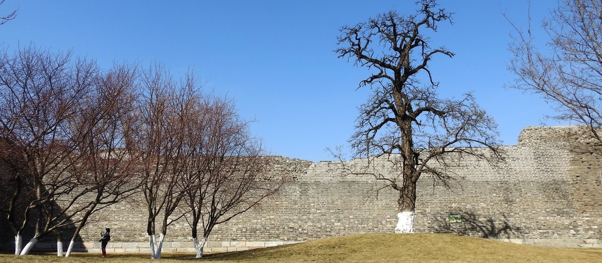 早春二月的明城墙遗址公园