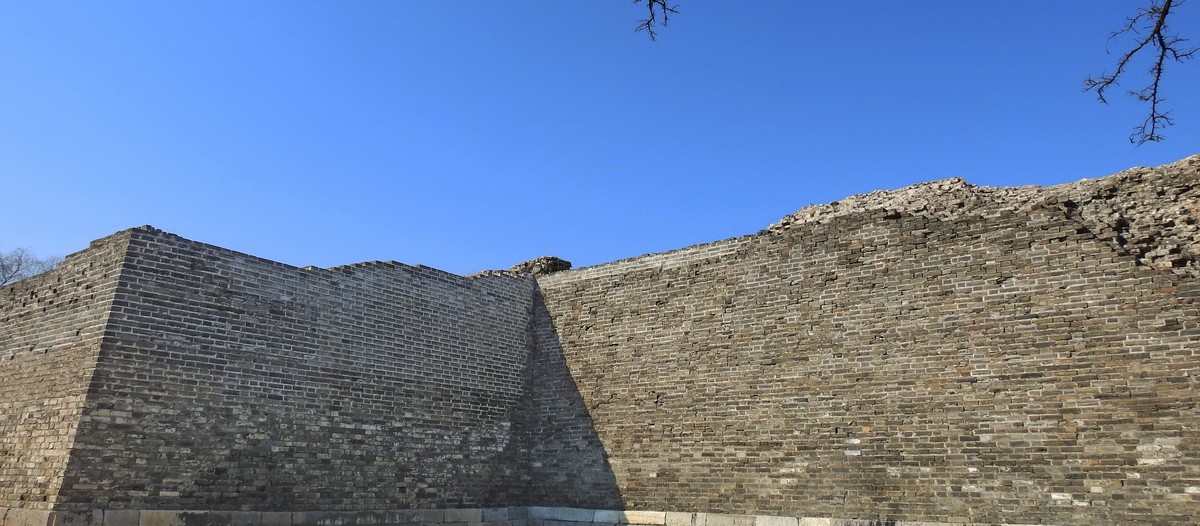 早春二月的明城墙遗址公园